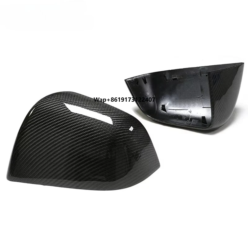 

High quality real Carbon fiber modified rearview mirror housing to replace reverse mirror cover for Model Y