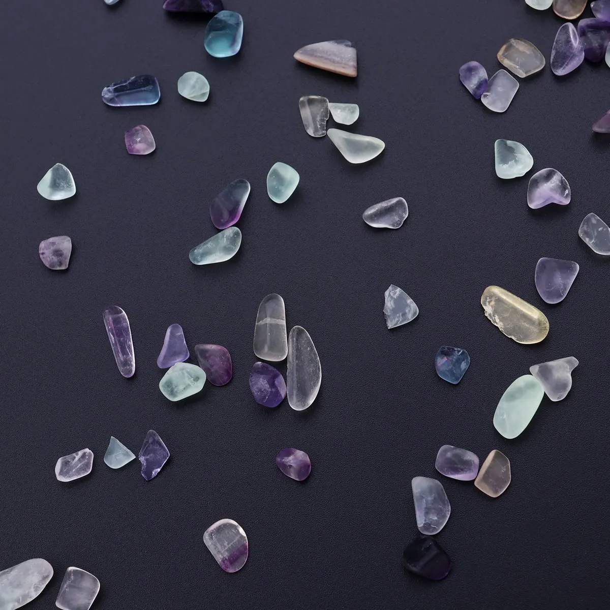 

Crystal Fluorite Gravel Aquarium Ornament Natural Stone Decoration Accessories Fish Tank Decorations