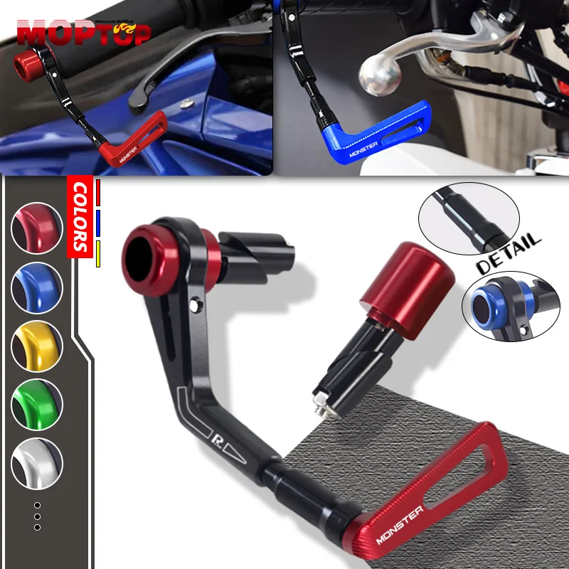 

For DUCATI MONSTER 821 695 696 797 1200 1200S 1100 /S 848 EVO Motorcycle Levers Guard Brake Clutch Handlebar Protector Handguard