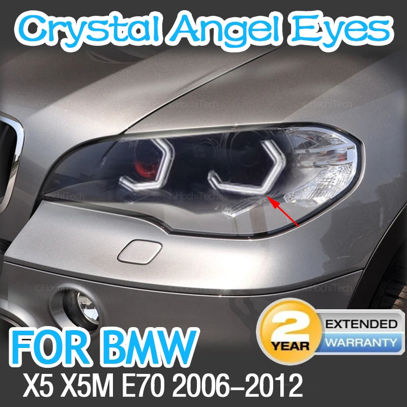 

for BMW X5 X5M E70 2006-2012 Car Accessories Ultra Bright M4 style Daytime Angel Eye Light