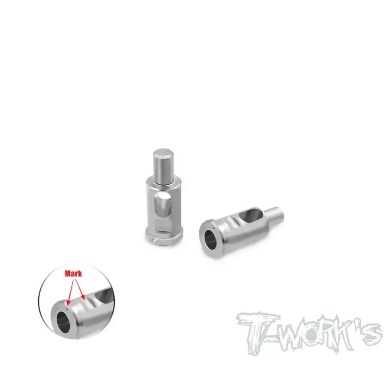 Original T Works TP-223 64 Titanium King Pin S/L ( Kyosho MP11 ) 2pcs Rc Tool