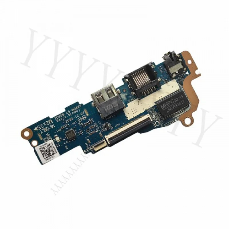 

Y+08NCNW New USB Audio SD Card RJ45 Lan IO Board For Dell Vostro 3530 V3530 Laptop