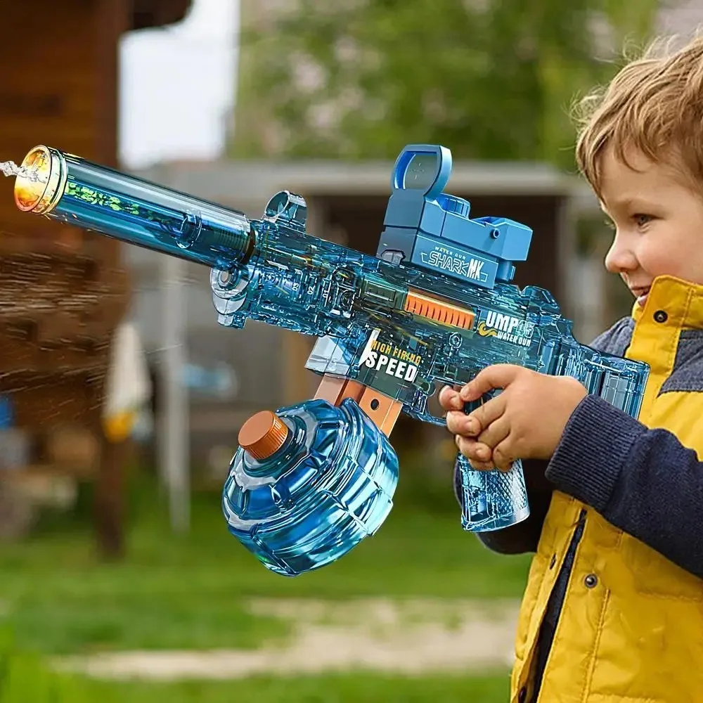 Pistolet à Eau électrique,Pistolet à Eau Automatique Grande Capacité