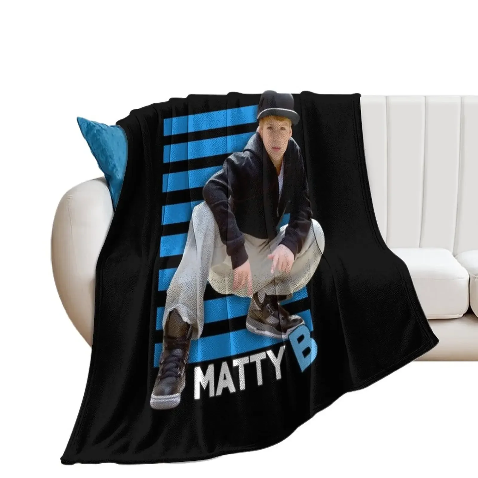 

MattyB Bar Throw Blanket Flannels Thermals For Travel Blankets For Bed Soft Plaid Blankets