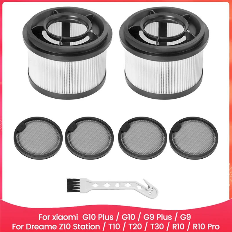 WHYY-Filtri per aspirapolvere perxiaomi G10 Plus / G10 / G9 Plus / G9, Dreame Z10 Station / T10 / T20 / T30 / R10 Parti di ricambio