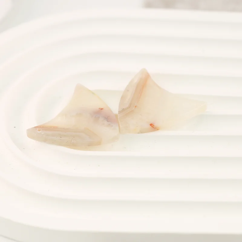 B&F Crazy Lace Agate Earring Beads for Jewelry Making, Handmade Natural stones beads, Stones for jewelry Making Supplies