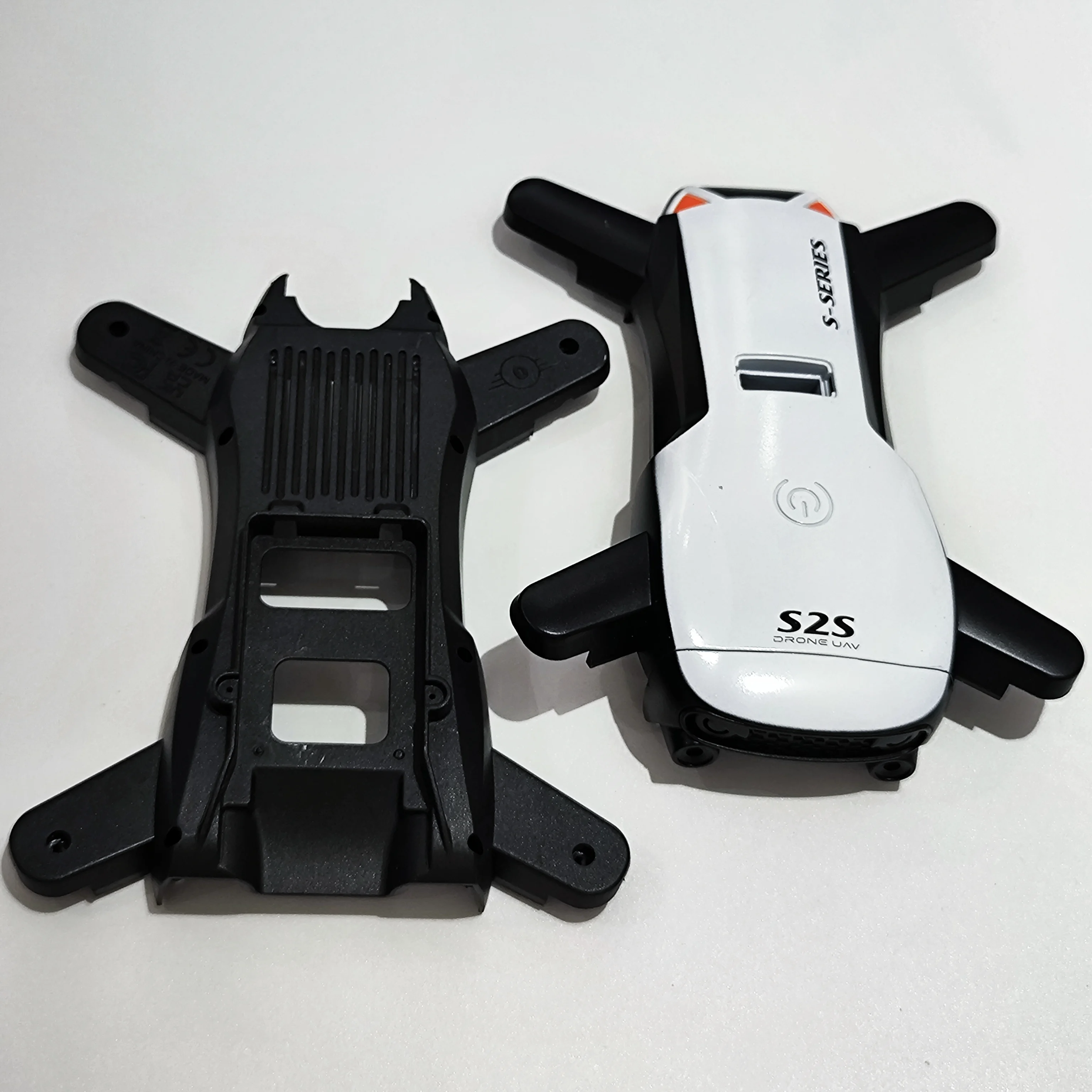 LSRC S2S recambio de drones RC carcasa del cuerpo principal accesorios de cubierta superior inferior