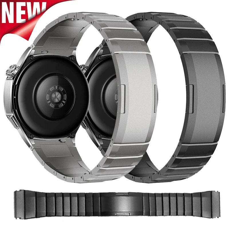 �y�Z�[�����z18/20/22mm���^���X�g���b�v�ASamsung Galaxy Watch 7 6 5 4�i40mm 44mm�j�p�A�X�e�����X�X�`�[���o���h�AHuawei Watch GT6 GT5 5/6Pro�i46mm�jGT4�p