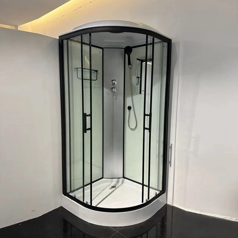 &c Factory Direct Supplier Bathroom Bath Steam Enclosure Glass Shower Cabin with Shower