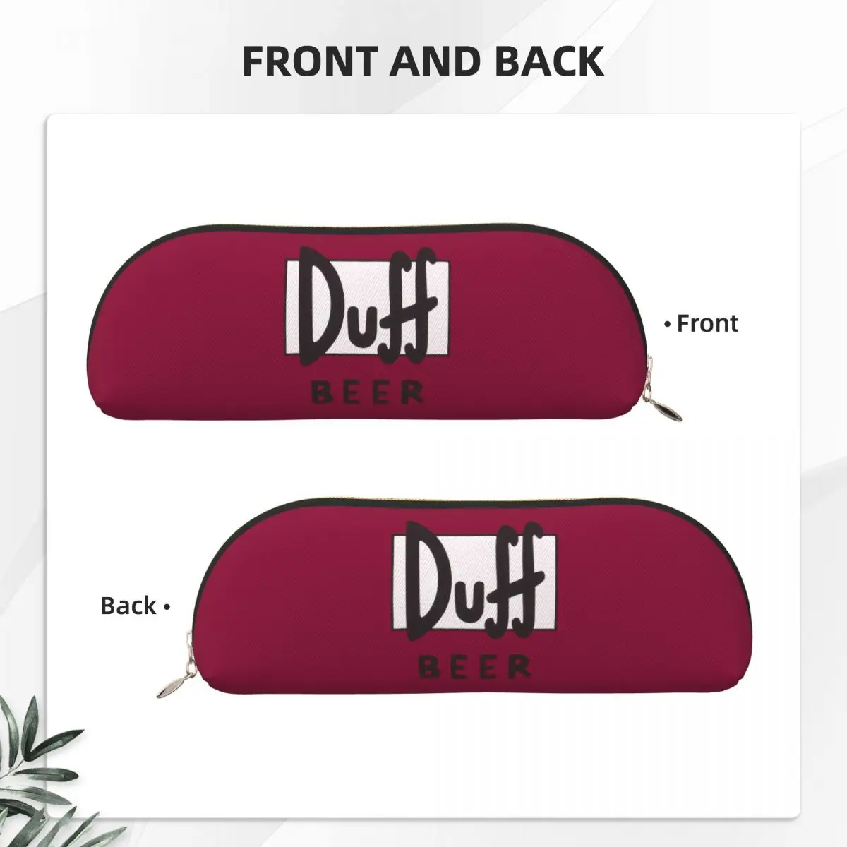 داف البيرة مقلمة حامل قلم تخزين لوازم القرطاسية سعة كبيرة صندوق القلم حقيبة أقلام رصاص لهدايا الطلاب