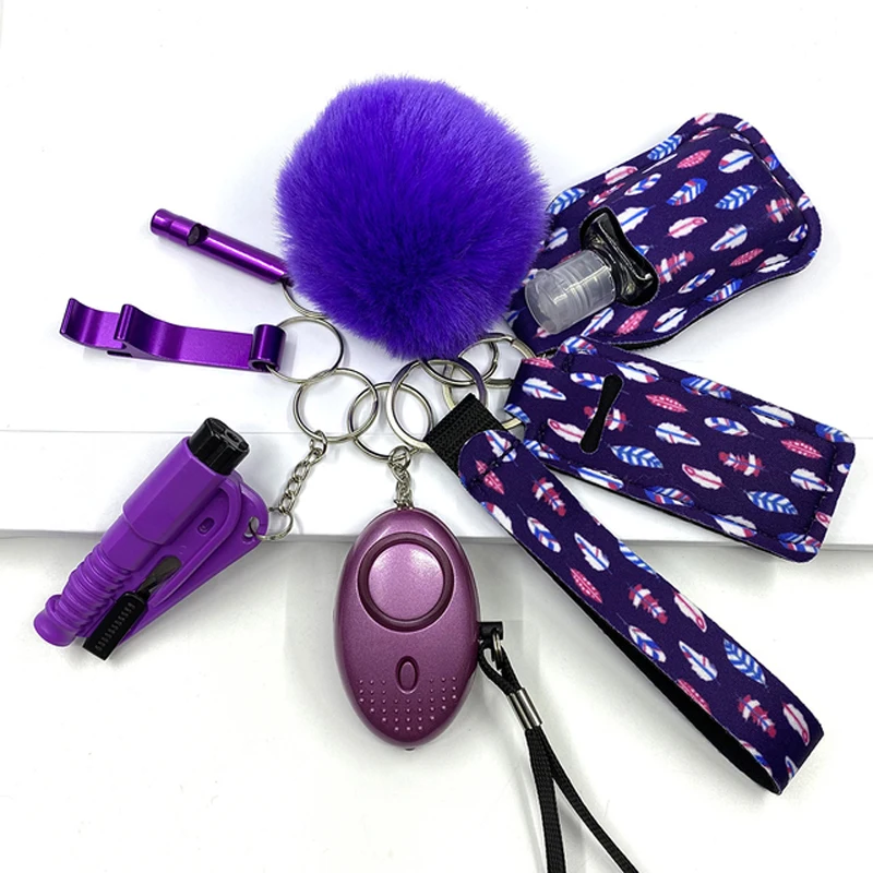 Self-Defense Bulk Accessories Pe Defensive Self Defense Keychain Set Women