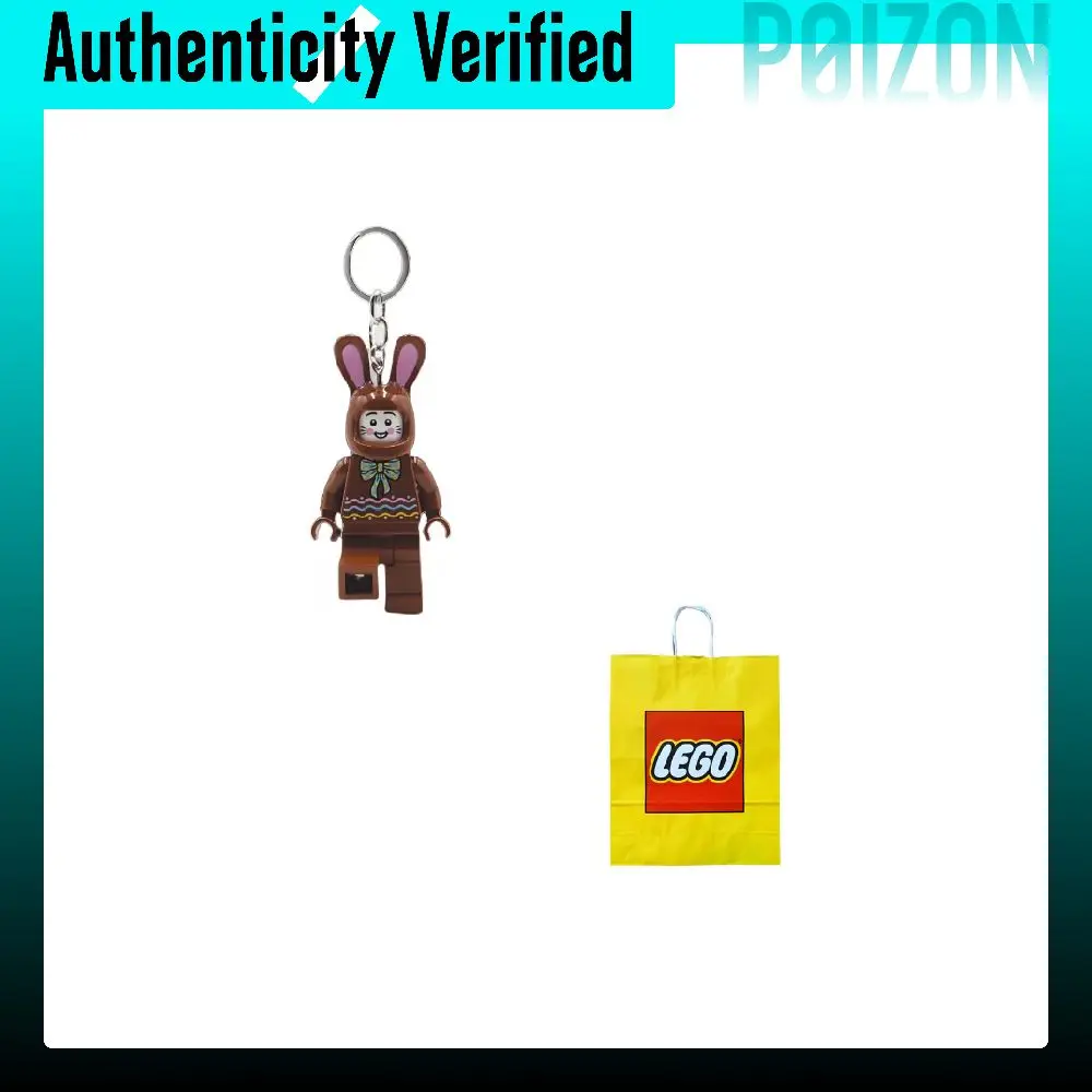LEGO Figure Print Collection Chocolate Rabbit Glow Keychain Building Blocks 0 300pcs LGL KE180H LGL-KE180H