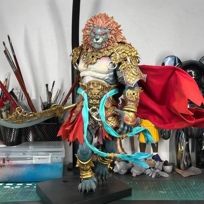 

Fury Furious Studio 1/12 Mountain Sea Divine Beings Collection Lion Camel Valley Blue Lion Spirit Charm Collectible Series Gift