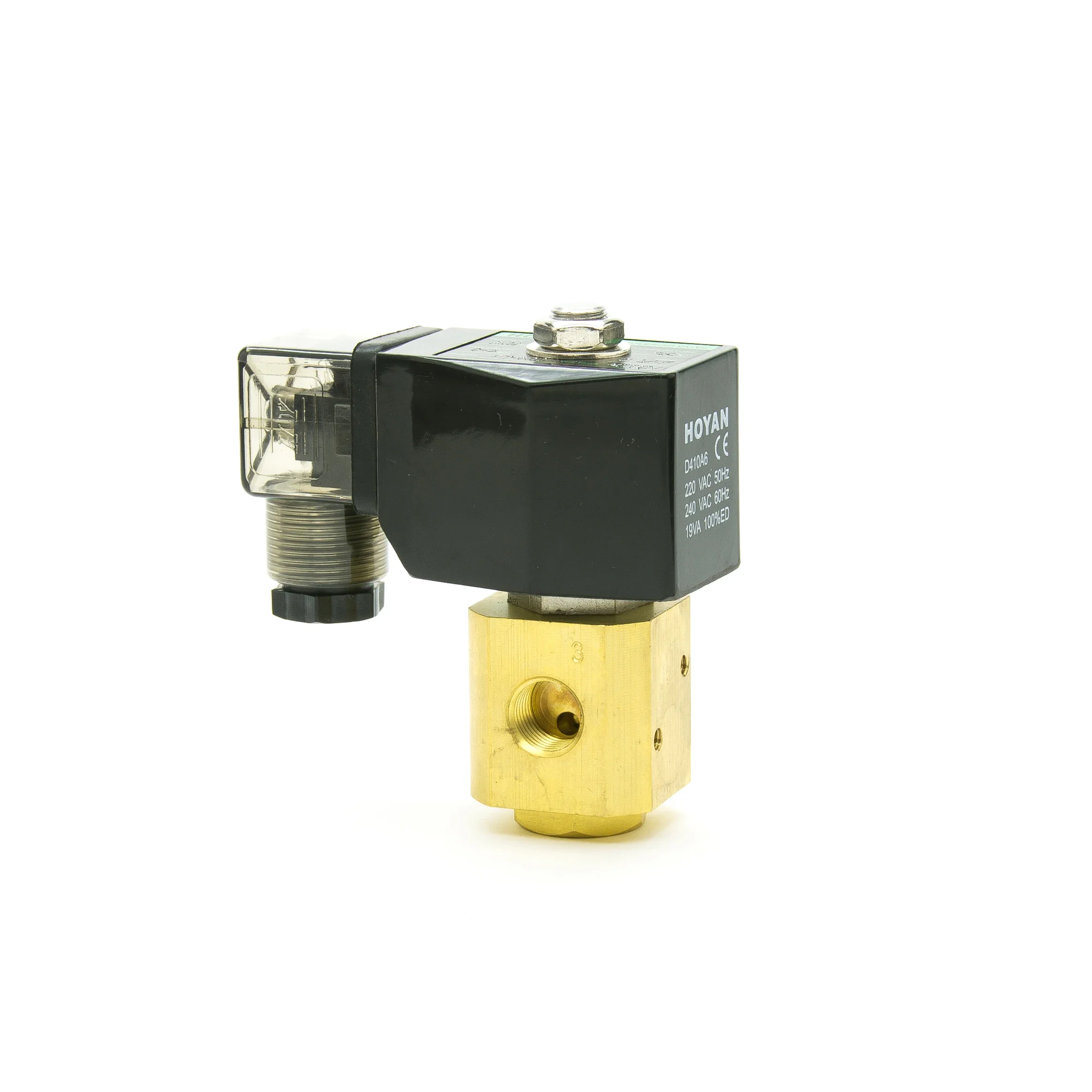 1/4 in PT series Two-position three-way 2/3 small direct acting Solenoid Valves