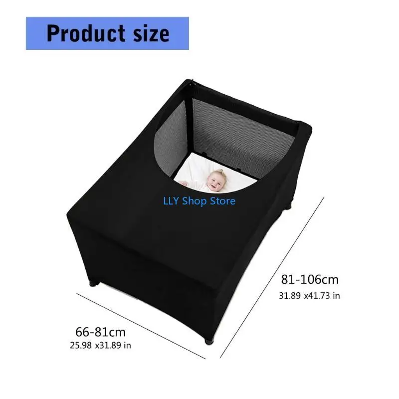 T8UD Dễ dàng lắp đặt Hộp che nắng cho Lều cũi trẻ với tính năng thoáng khí và làm tối màu