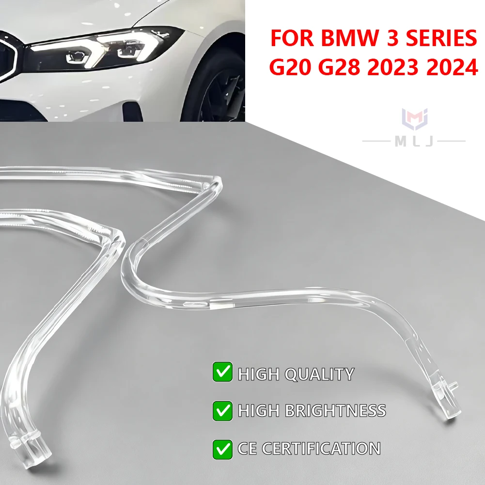 

Для BMW 3 серии G20 G28 2023 2024 DRL светодиодные фары направляющая полоса света направляющая трубка дневные ходовые огни автомобильные аксессуары