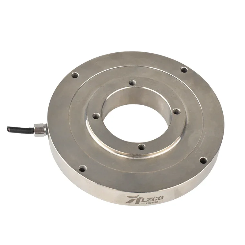 

NEW Stainless Steel Push Pull Loads Sensor Loadcells Tension Compression S-Type Load Cell Ring Shaped Force Sensor