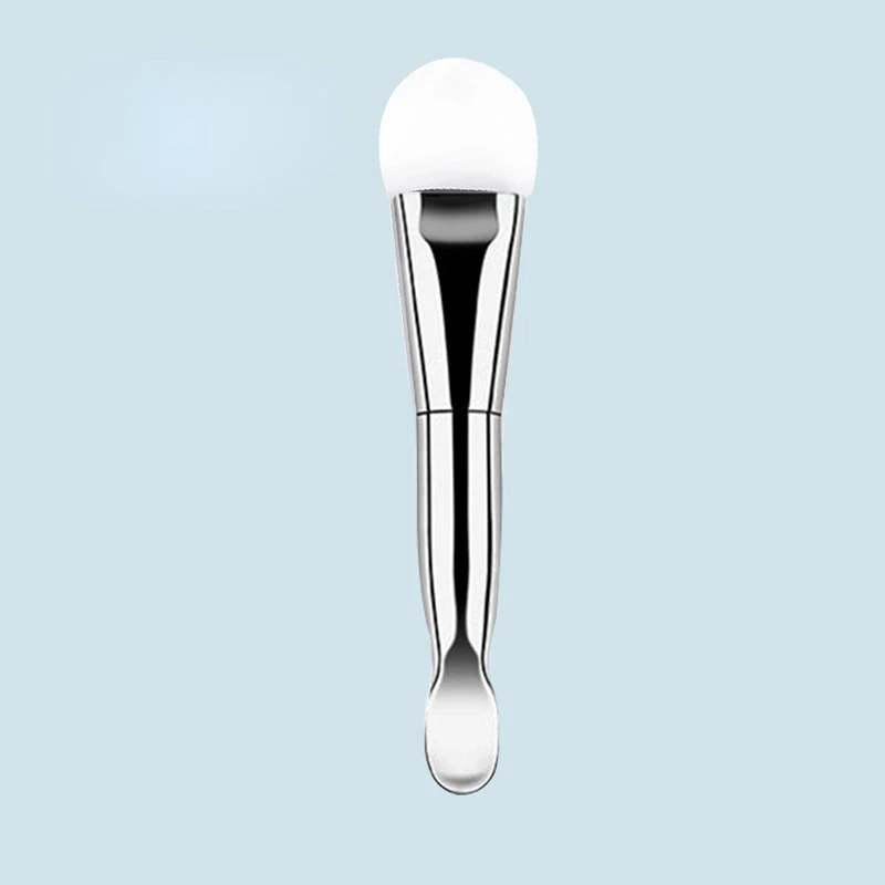 Spazzola morbida per maschera per il viso Capelli piatti e morbidi Pulizia del viso Cura della pelle Frullatore Applicatore per fondotinta Pennello per correttore Strumento per il trucco di bellezza