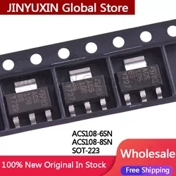 10Pcs ACS108-6SN ACS108-8SN ACS108 SOT-223 6SN