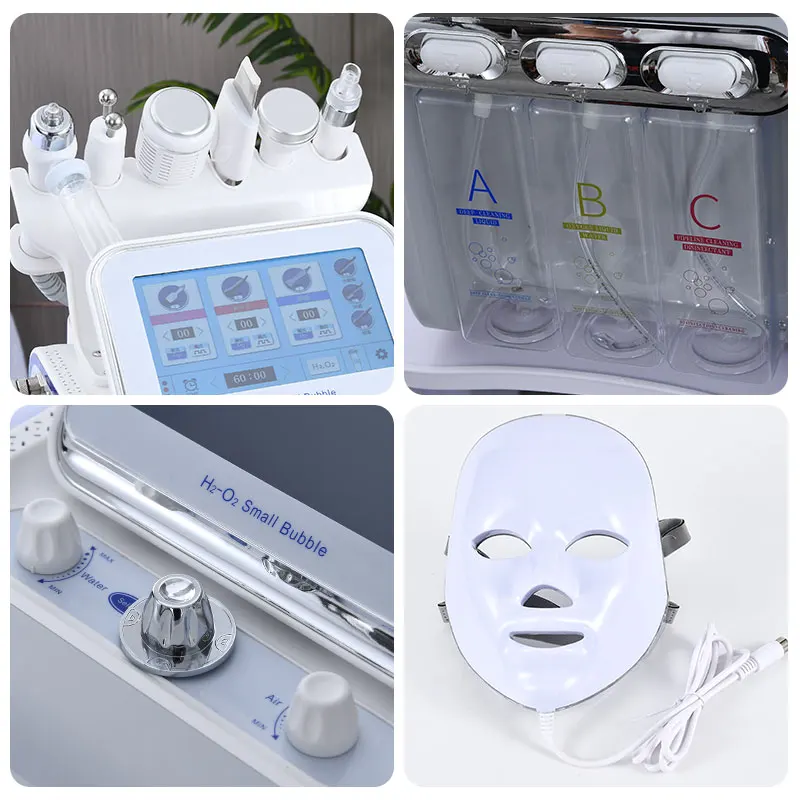 Hydro Water Oxygen Machine Oxy Spray Facial Machine Face Cleaning  Lifting Dermabrasion Skin Care Beauty Device Spa