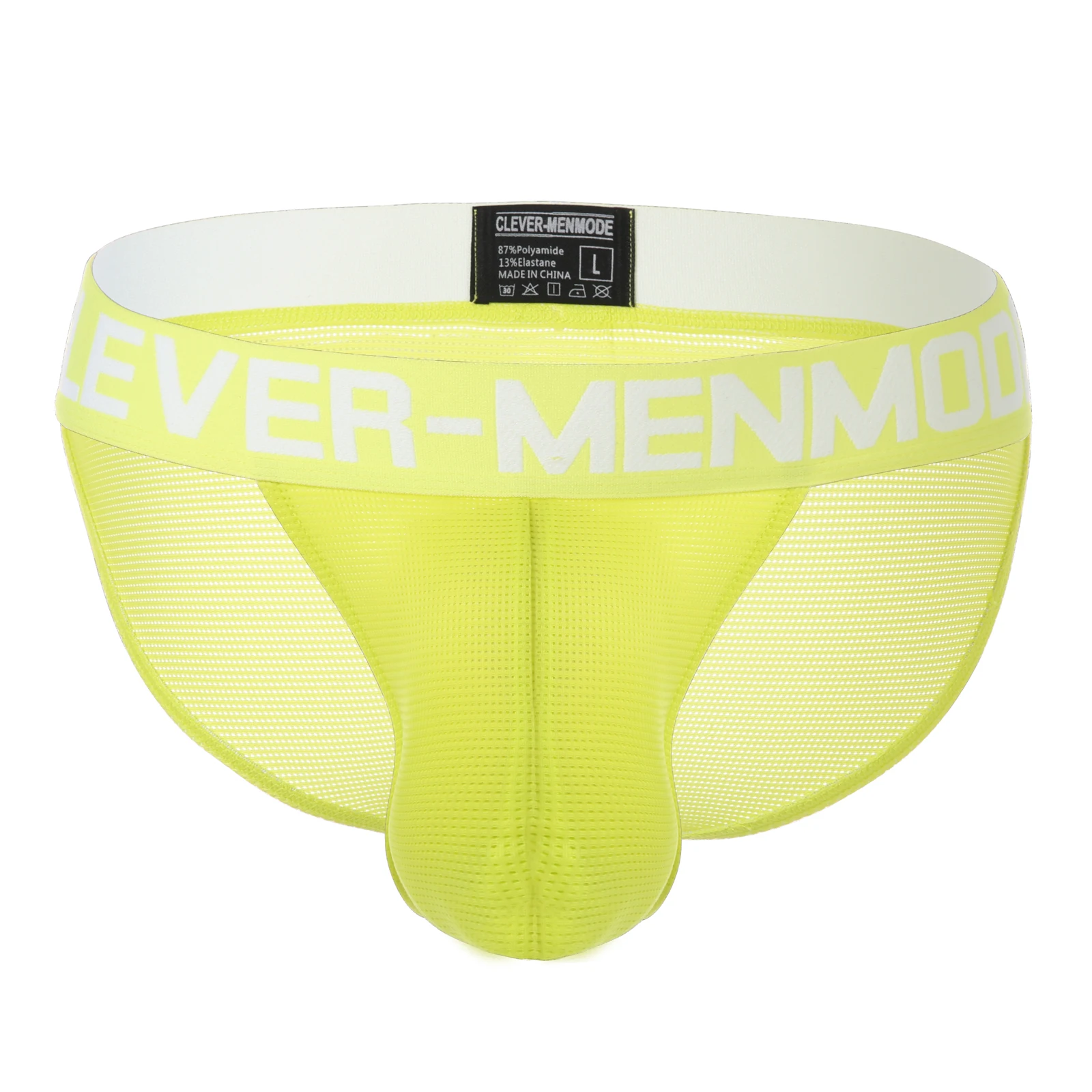 CLEVER-MENMODE Hommes Respirant Shorts Sous-Vêtements Fluorescents Poudres À vaccage Rapide Culotte dehors Sous-Vêtements Confortables