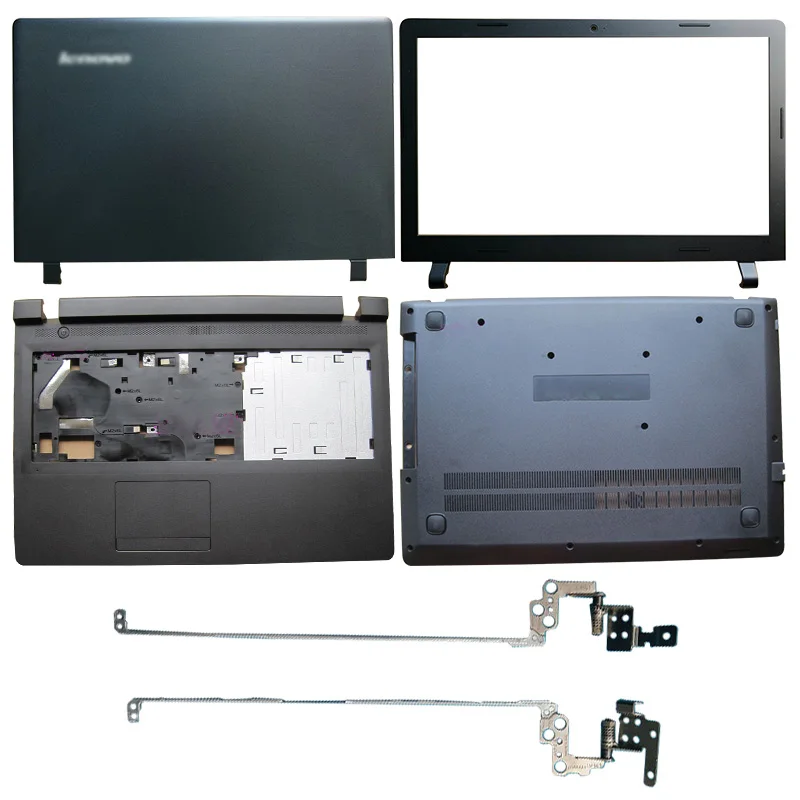 NEW Laptop Case LCD Back Cover/Front Bezel/Hinges/Palmrest/Bottom Case For Lenovo ideapad 100-15 100-15IBY B50-10 Laptops