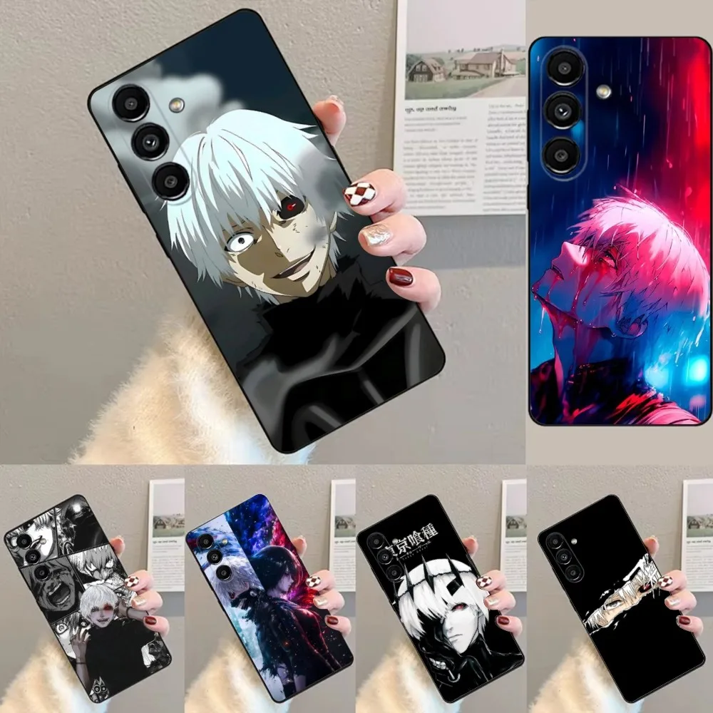 Tokyo Ghoul Kaneki Ken  Phone Case For Samsung S24,23,22,30,21,10,9,Ultra,Plus,Lite,FE,Soft Silicone Black Cover