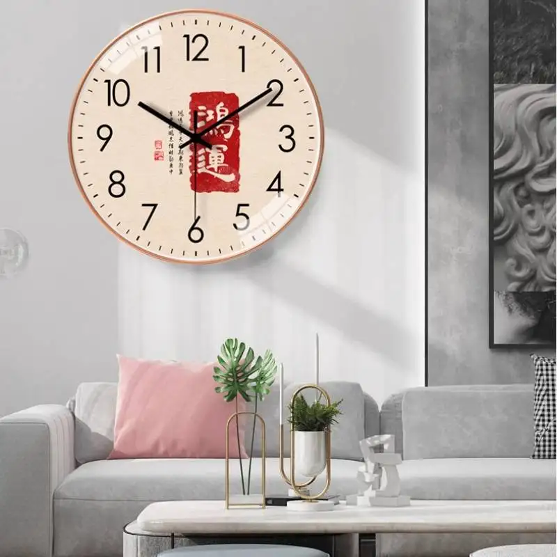 Bedside Cheap Wall Watch Decoration Nordic Bedroom Living Room Wall Watch Luxury Modern Design Orologio Da Parete Decor Items