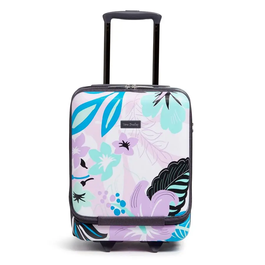 

Hardside Underseat Rolling Suitcase Luggage, Island Floral Purple, One Size