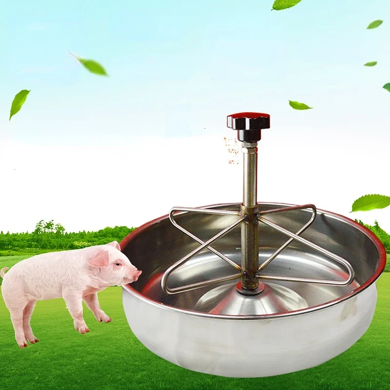 

Stainless steel piglet feeding trough, production bed, and care pig feeding trough