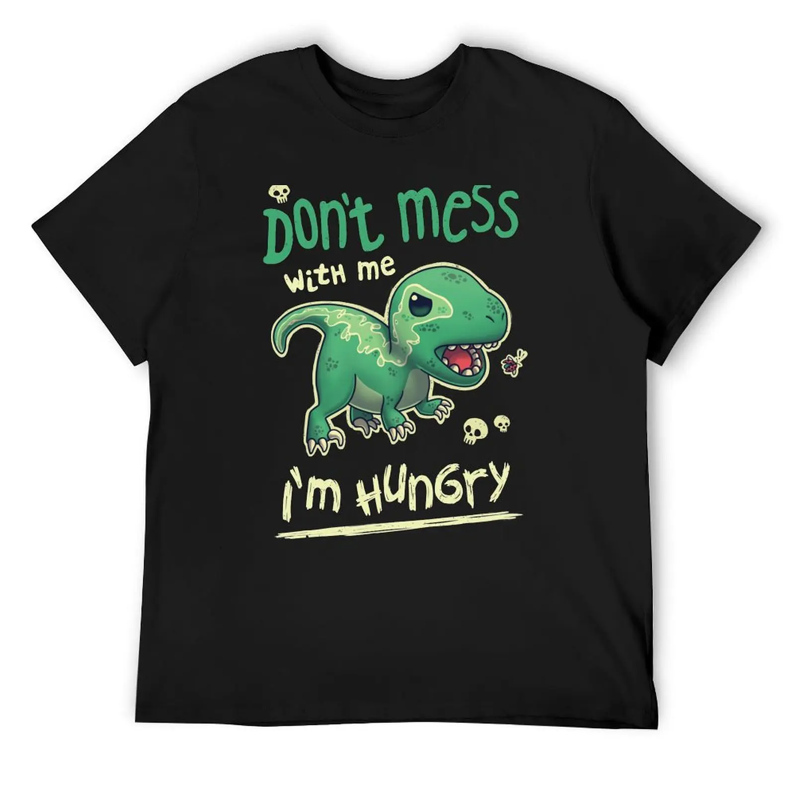 

Hungry Raptor // Angry Velociraptor, Kawaii Dinosaur, Paleontology T-Shirt T-shirts oversize blanks fitted t shirts for men