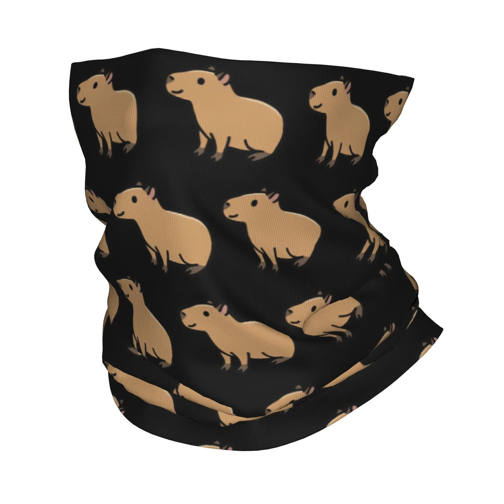 

Капибара бандана, гетры с принтом, шарф, универсальный велосипедный шарф для верховой езды, унисекс, для взрослых, зима