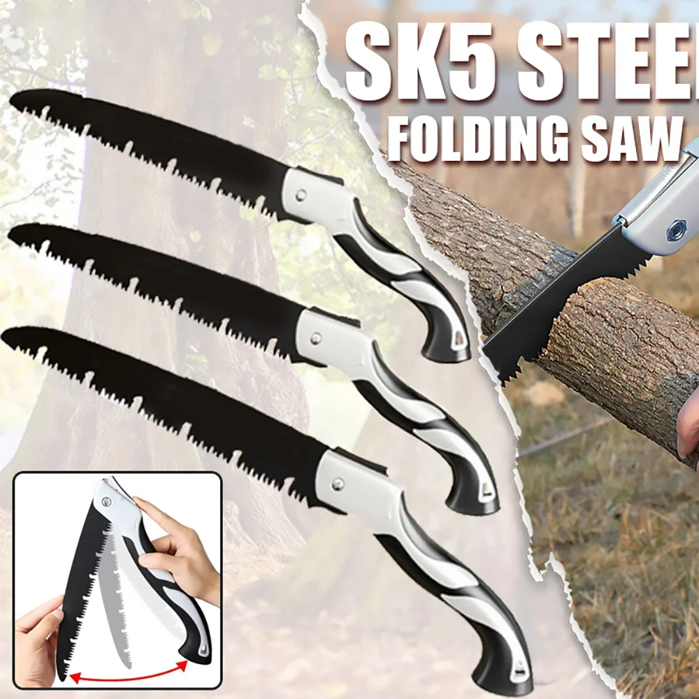 

Multifunction Folding Saw for Woodworking, Cutting WoodSharp Camping Garden Prunch Saw, Trees Chopper, Dry Wood Knife, Hand Tool