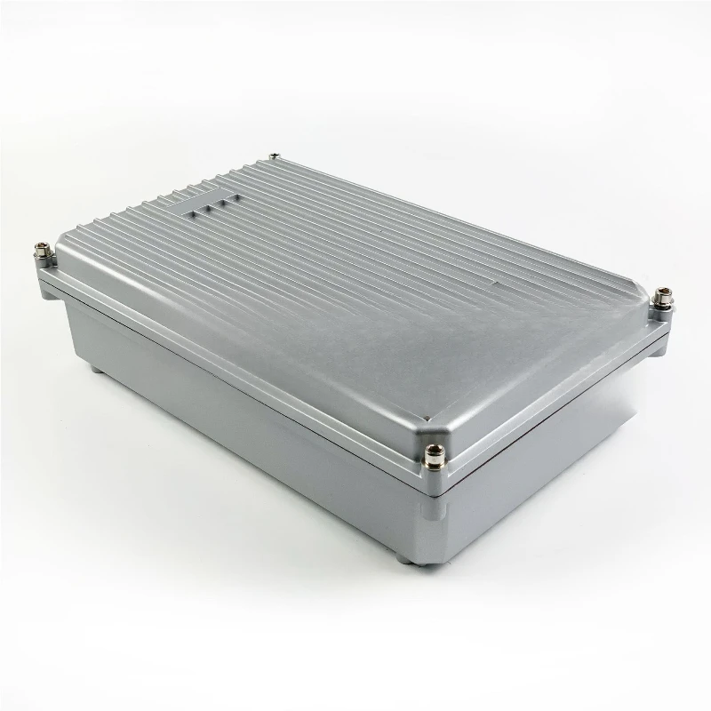 

Aluminum die-casting waterproof amplifier shell, outdoor waterproof box AP mesh bridge shell A-037:304 * 184 * 79mm
