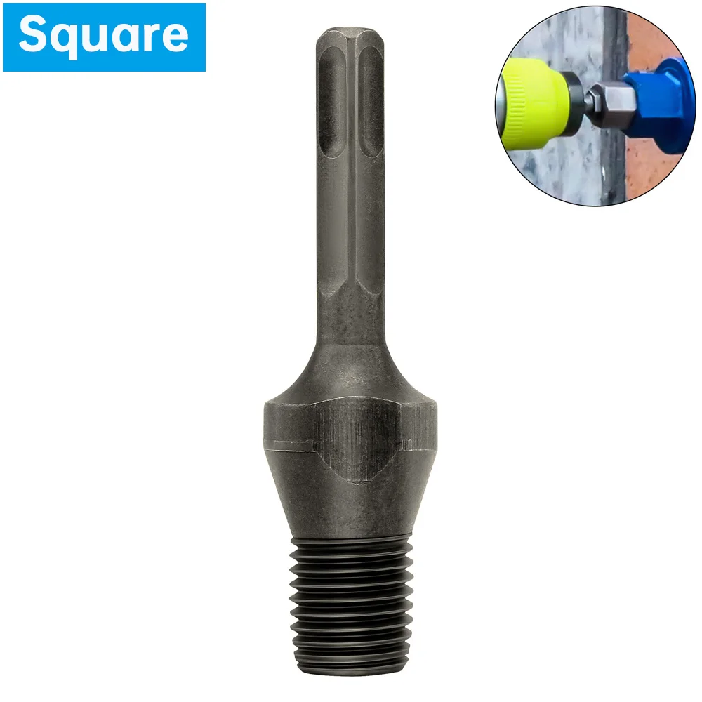 M22 Bohrer-Adapter SDS Plus Diamant-Kern-Bit, runder Griff, Pleuel für 13 mm elektrische Bohrmaschine, Konverter, Bohrer-Adapter