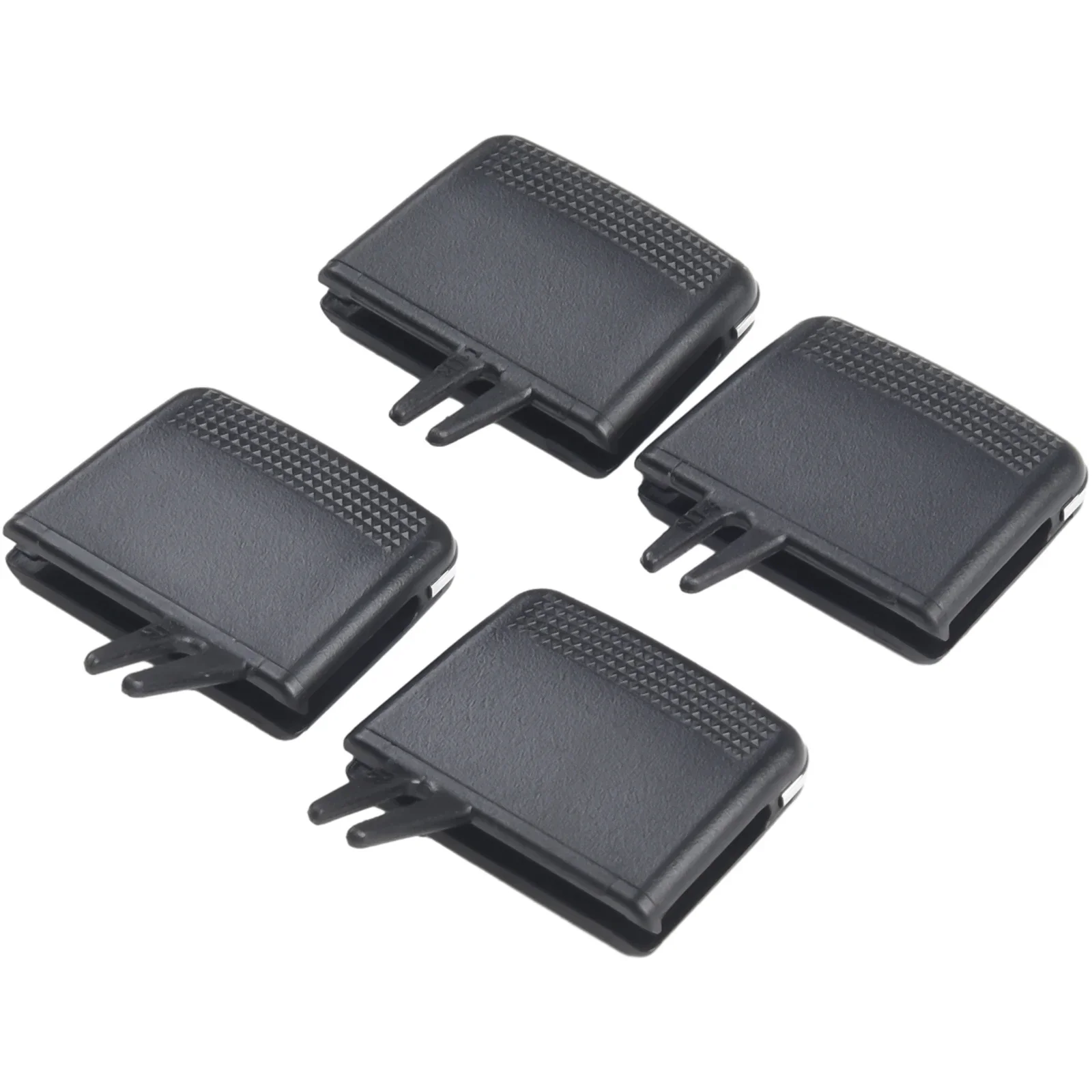 4Pcs Car A/C Air Vent Tab Clip Repair Kit For Kia For Sorento 2009-2014 Front Outlet Trim Replacement Parts Black Plastic view 4
