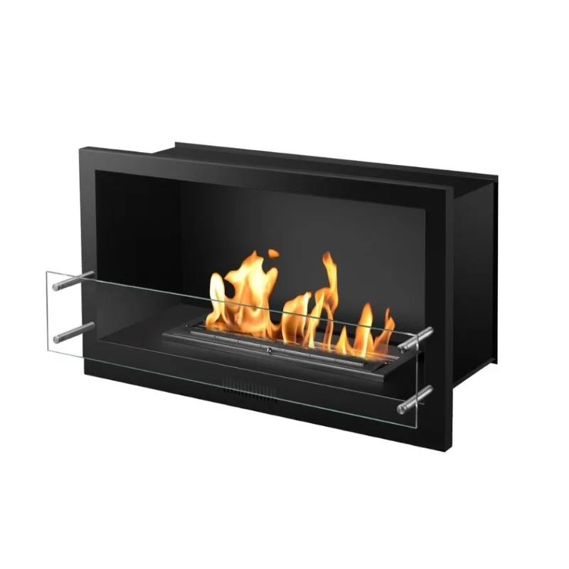 Fireplace For Sale 2 Side Perspective See Through Indoor Heater