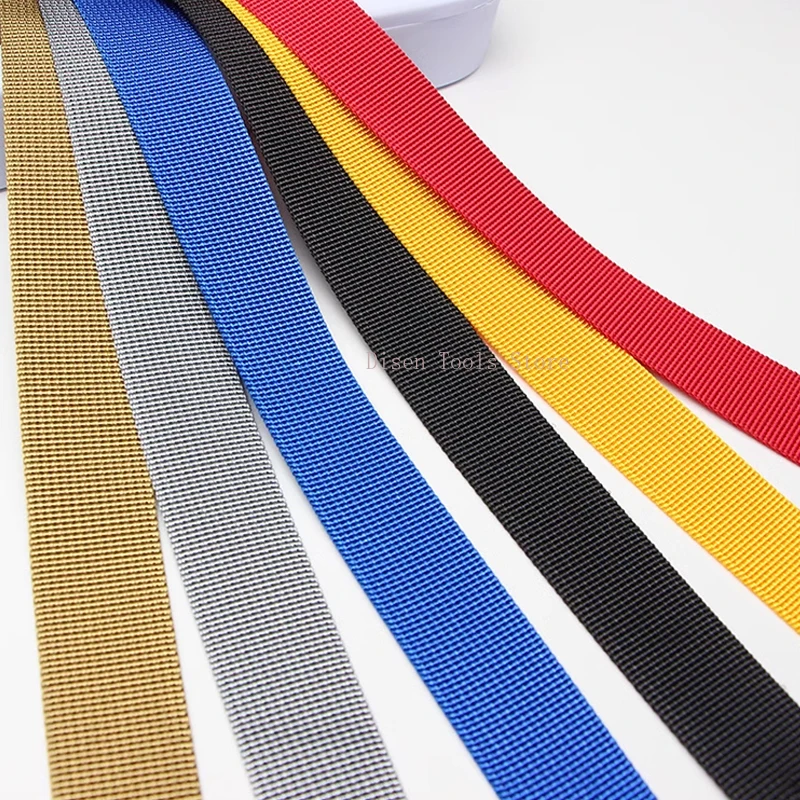 American Pattern Imitation Nylon Webbing Tape Pet Collar Pull Rope Tape Safety Belt Sewing Bias Accessories