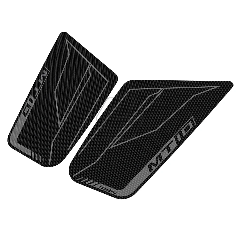 Motocicleta Side Tanque Pad Proteção, Joelho Grip Mats, Acessórios de etiqueta, Yamaha MT-10, MT10, 2016-2020