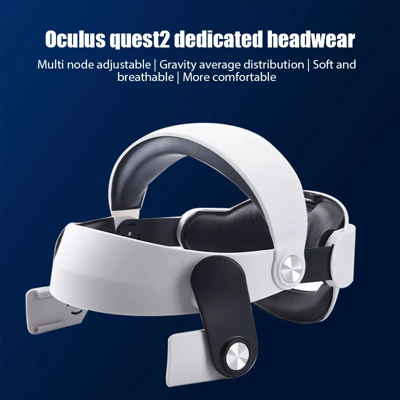 Adjustable Head Strap for Oculus Quest 2 Upgrades Elite Strap Alternative Head Strap For Oculus Quest 2 Replacement Accessories