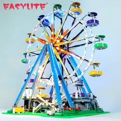 EASYLITE LED Light Set For 10247 City Street Ferris Wheel Compatible With 15012 DIY Toys Blocks Bricks Kit No Model