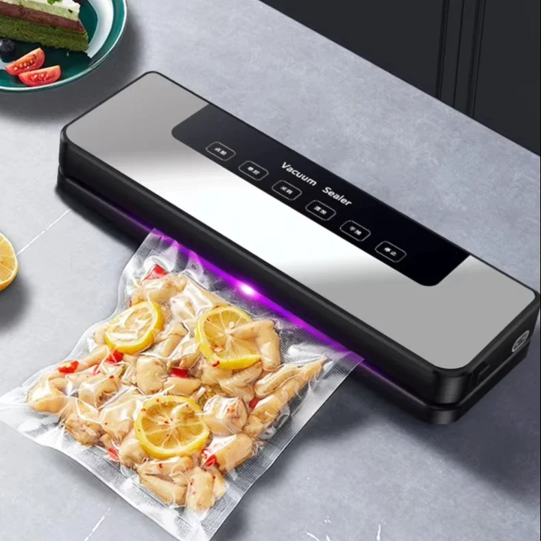 Plastic Bag Food Packaging Intelligent Automatic Household Electric Food Vacuum Sealer