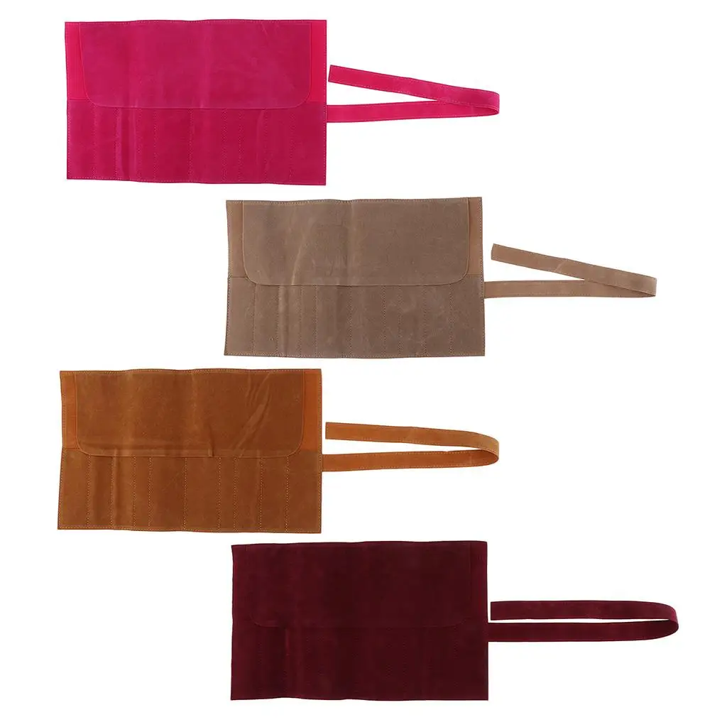 

Сумка-органайзер из искусственной кожи для парикмахера, держатель для ножниц, складной чехол для профессиональных принадлежностей салона красоты