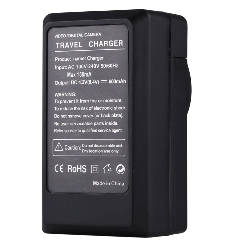 For CASIO Camera CNP40 Battery Charger with EU Plug Cable