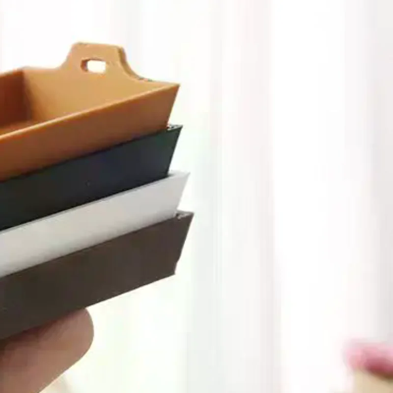 1Pcs 라이프 씬 인형 집 시뮬레이션 가구 모델 액세서리 1:12 스케일 인형 집 디너 플레이트 모델 장식 장난감