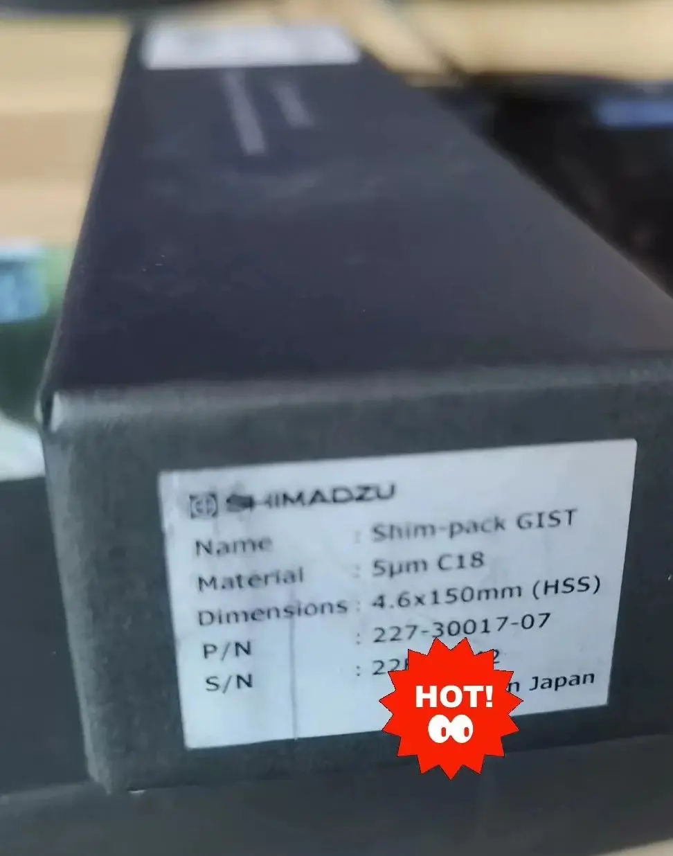 Shimadzu 227-30106-07 227-30106-08 HPLC Coloum Shim-pack GIST C18 5um