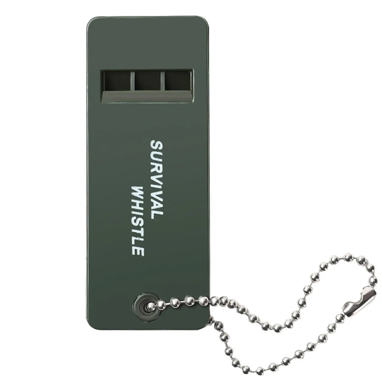 

3-Frequency Whistle High Decibel Survival Whistle Portable Keychain Camping Hiking Emergency Survival Whistle Outdoor Tools