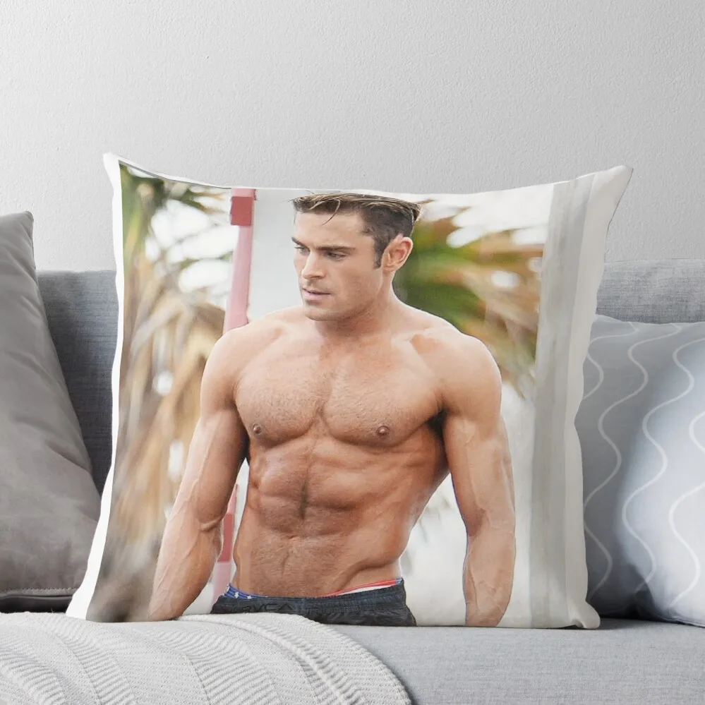 

Zac Efron Throw Pillow home decor items Pillowcases For Pillows pillows decor home Decorative pillow case