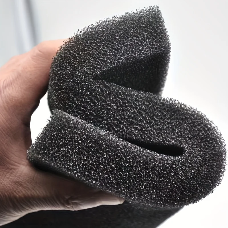 High-Density Thickened Aquarium Filter Pads -Cut-to-Size for Fish Tanks & Ponds,Traps Debris & Waste,Improves Water Clarity