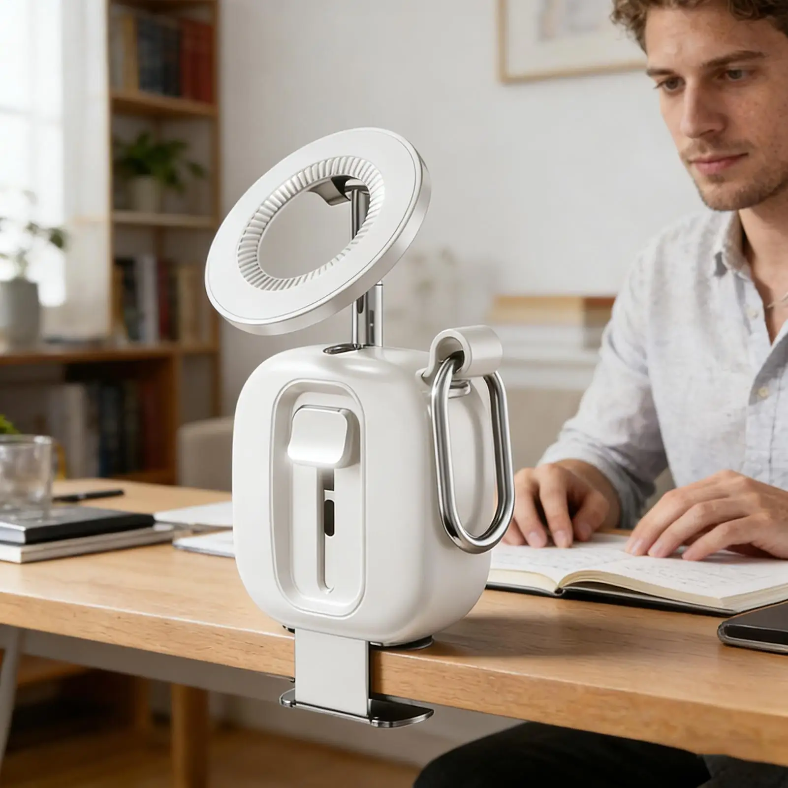 Magnetic Phone Holder 360 Degree Rotating Mount Foldable Anti-Slip Cell Phone Holder For Home Travel Car Entertainment Viewing